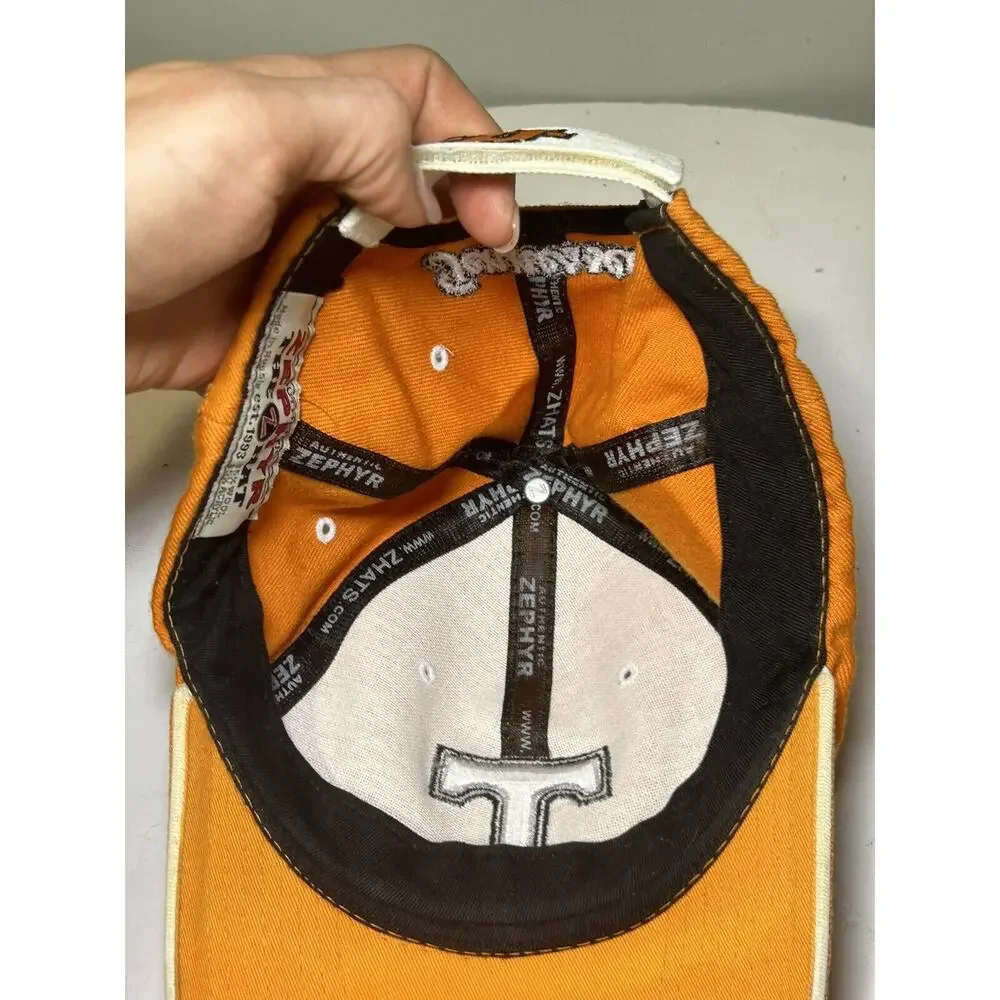 Zephyr Authentic Vintage Tennessee Volunteers Wool Blend Orange Hat SnapBack